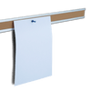 Display moulding with a cork insertion for displaying or pinning documents