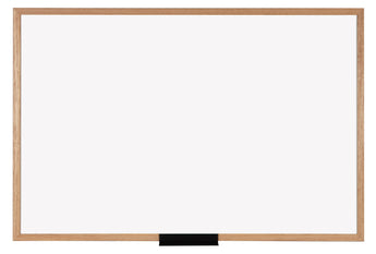 Writing board with wooden frame