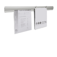 Display moulding for displaying or pinning documents