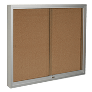Natural cork glass cabinet - Series 670