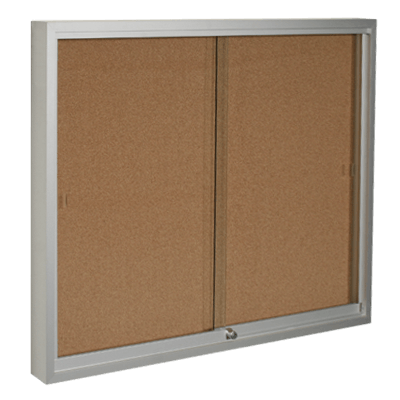 Natural cork glass cabinet - Series 670