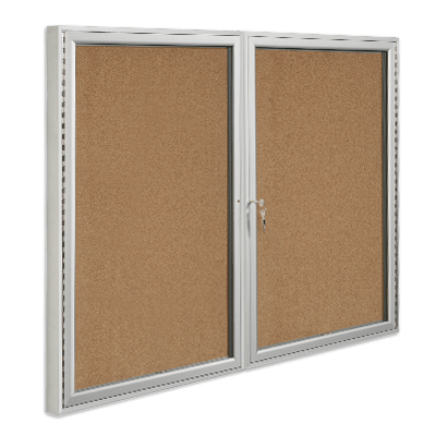 Natural cork glass cabinet - Series 650