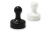 Pawn-shaped magnet for glass boards