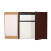 Conference board with a melamine finish and 2 doors including a built-in projection screen